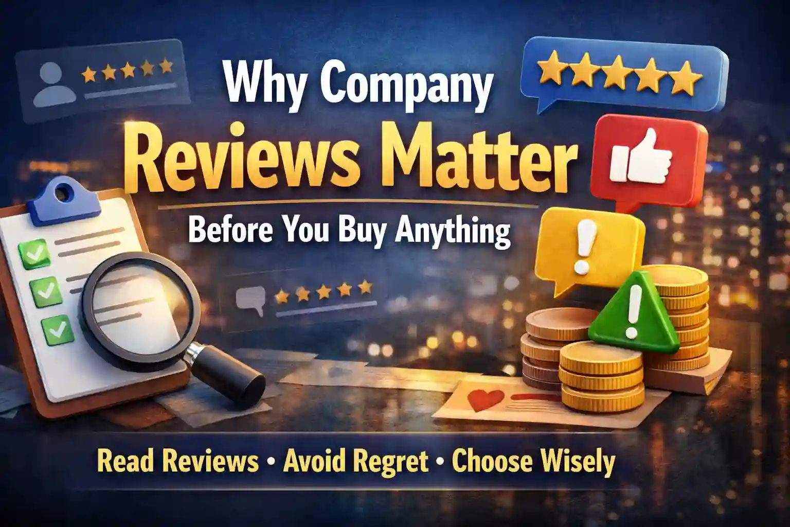 Why Company Reviews Matter